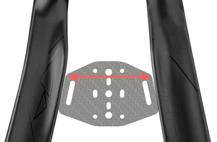 ASC 43 Tacho-Halterung Carbon
