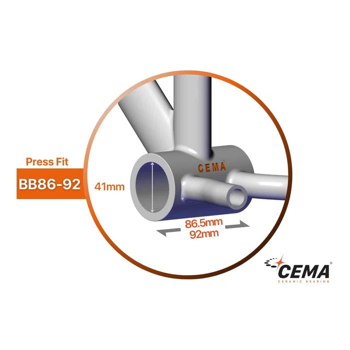CEMA BB86 - BB92 Interlock Innenlager